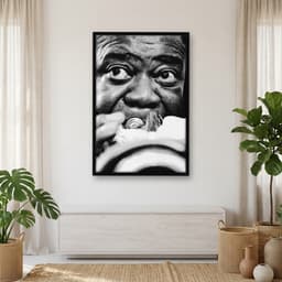 Quadro Decorativo Louis Armstrong