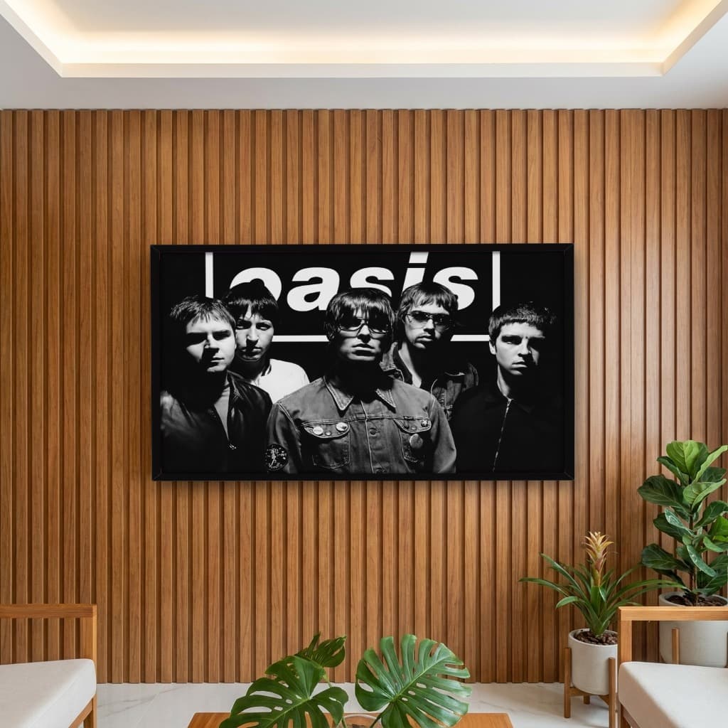 Quadro Decorativo Oasis Band