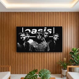 Quadro Decorativo Oasis Band