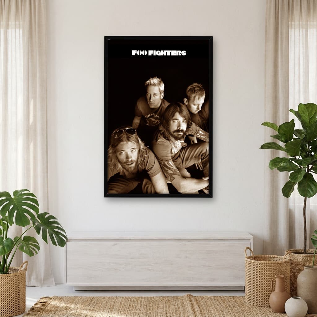 Quadro Decorativo Foo Fighters