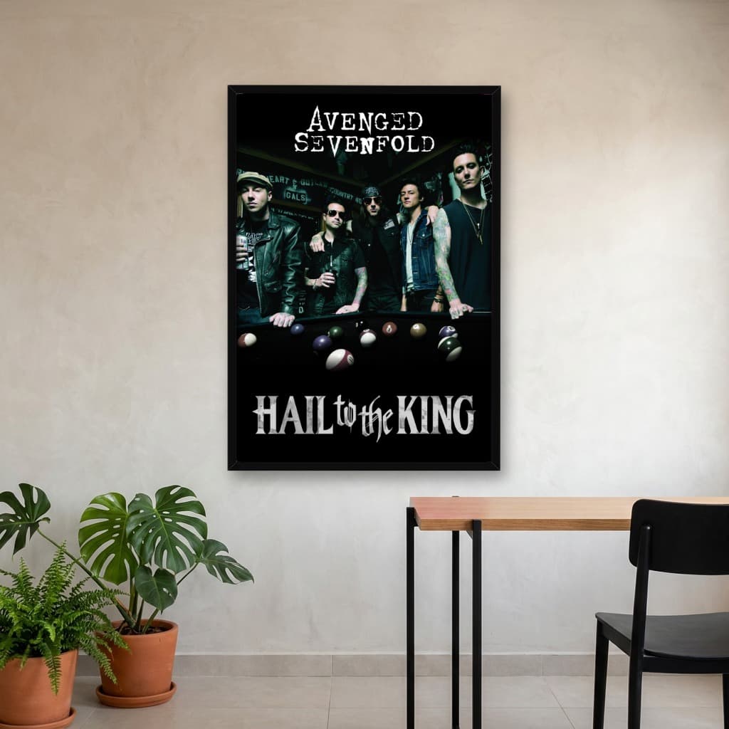 Quadro Decorativo Avenged Sevenfold