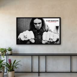 Quadro Decorativo Cliff Burton