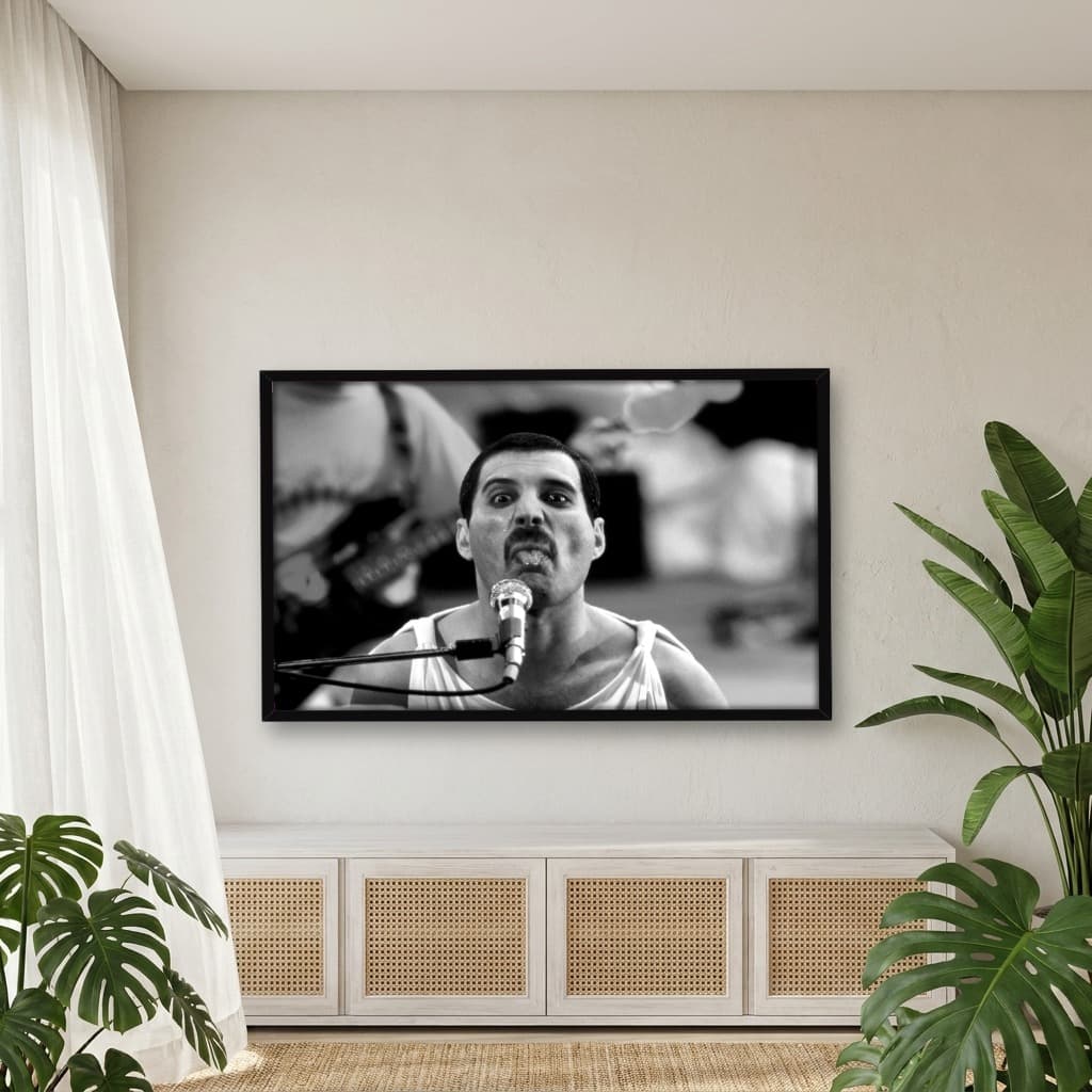Quadro Decorativo Freddie Mercury dando Língua