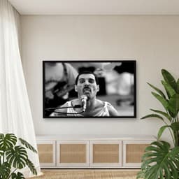 Quadro Decorativo Freddie Mercury dando Língua