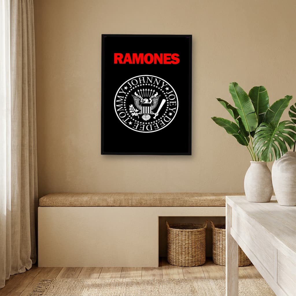 Quadro Decorativo Ramones