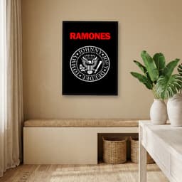 Quadro Decorativo Ramones
