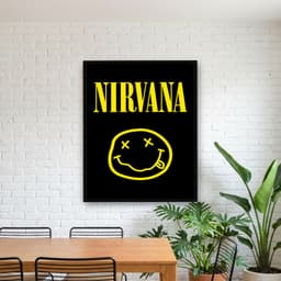 Quadro Decorativo Nirvana - Smiley