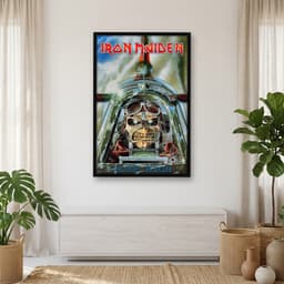 Quadro Decorativo Iron Maiden - Aces High 1985
