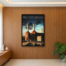 Quadro Decorativo Pink Floyd - Animals