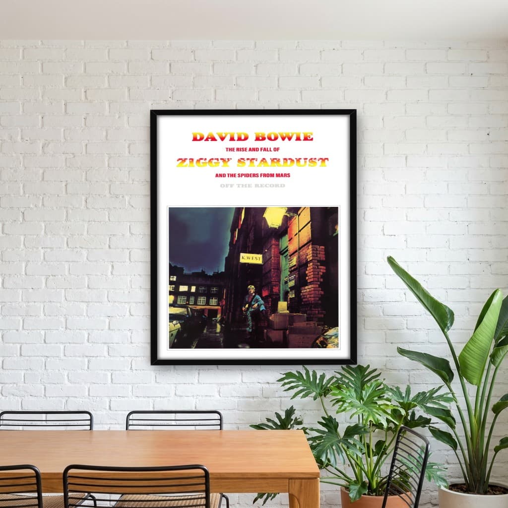 Quadro Decorativo David Bowie - Ziggy Stardust