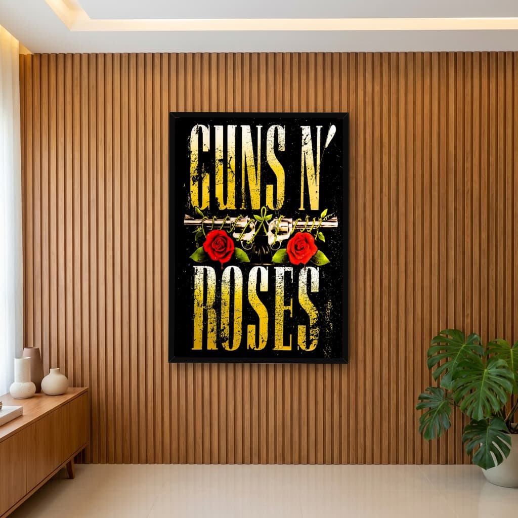 Quadro Decorativo Guns N' Roses - Brasão