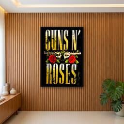 Quadro Decorativo Guns N' Roses - Brasão