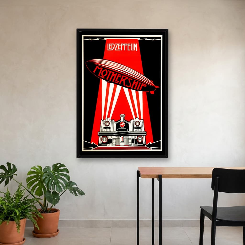 Quadro Decorativo Mothership - Led Zeppelin
