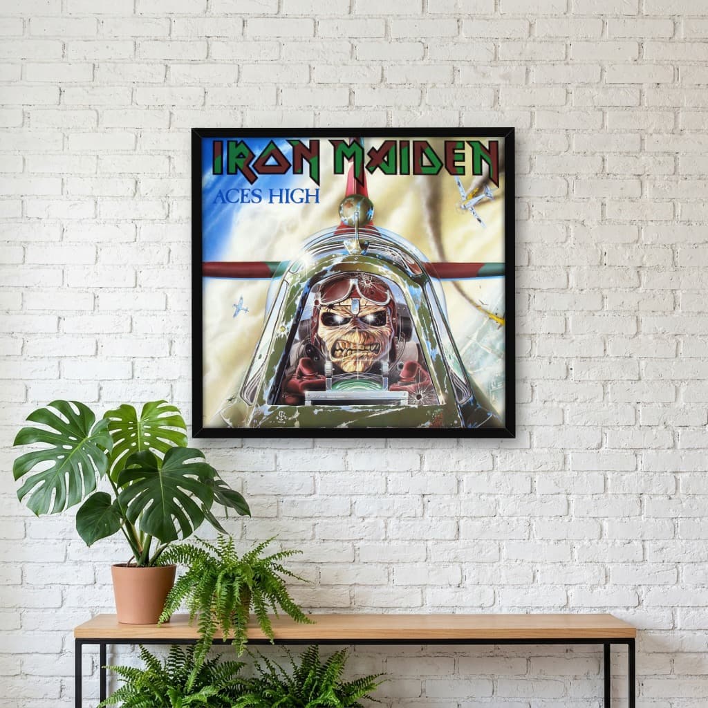 Quadro Decorativo Iron Maiden - Aces High Capa