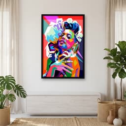 Quadro Decorativo Beyoncé - Pop Art Design