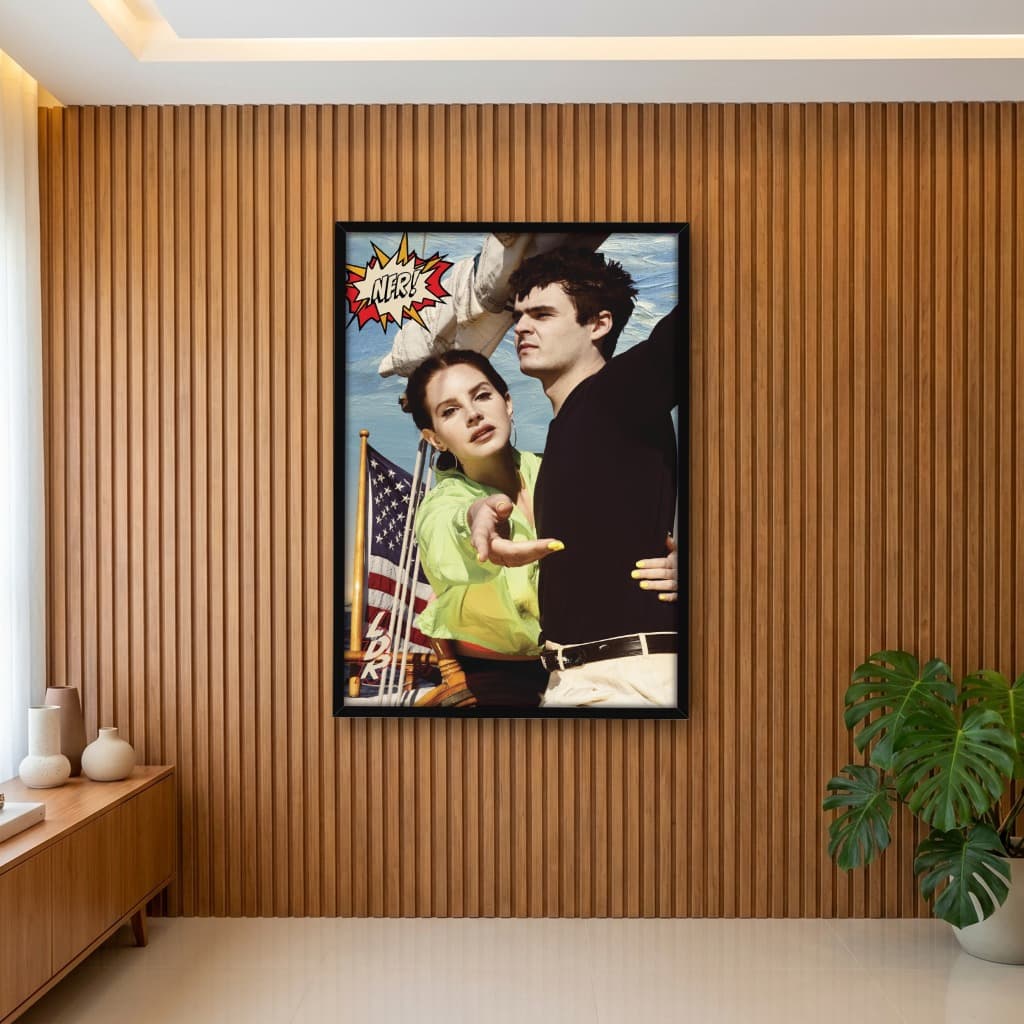 Quadro Decorativo Lana Del Rey - NFR