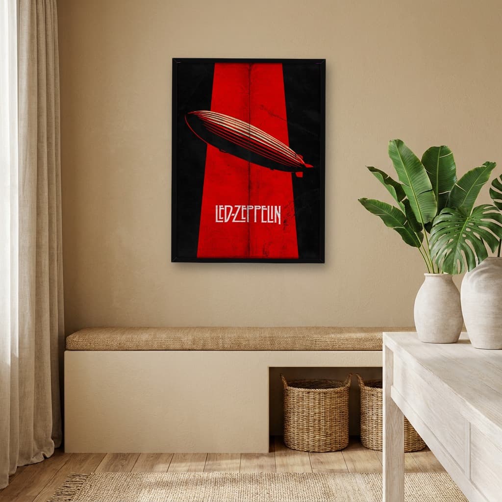 Quadro Decorativo Led Zeppelin - Mothership