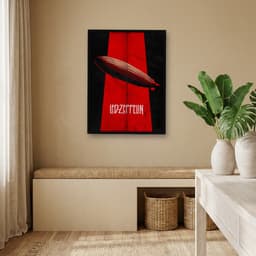 Quadro Decorativo Led Zeppelin - Mothership