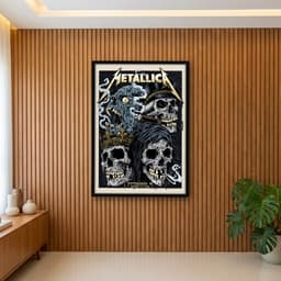 Quadro Decorativo Metallica Pittsburgh 2022