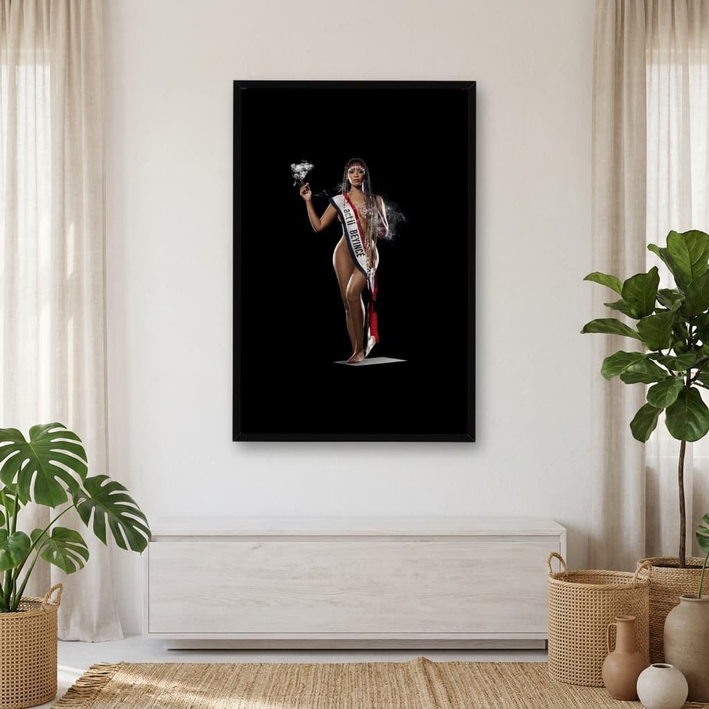 Quadro Decorativo Beyoncé Cowboy Carter - Álbum