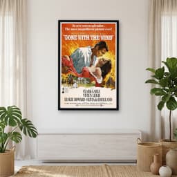 Quadro Decorativo ...E o Vento Levou - Clássico