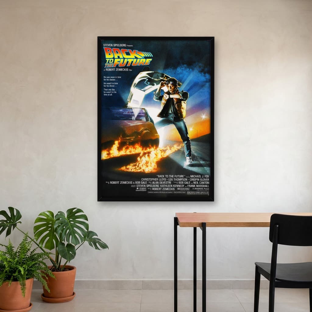Quadro Decorativo De Volta Para O Futuro