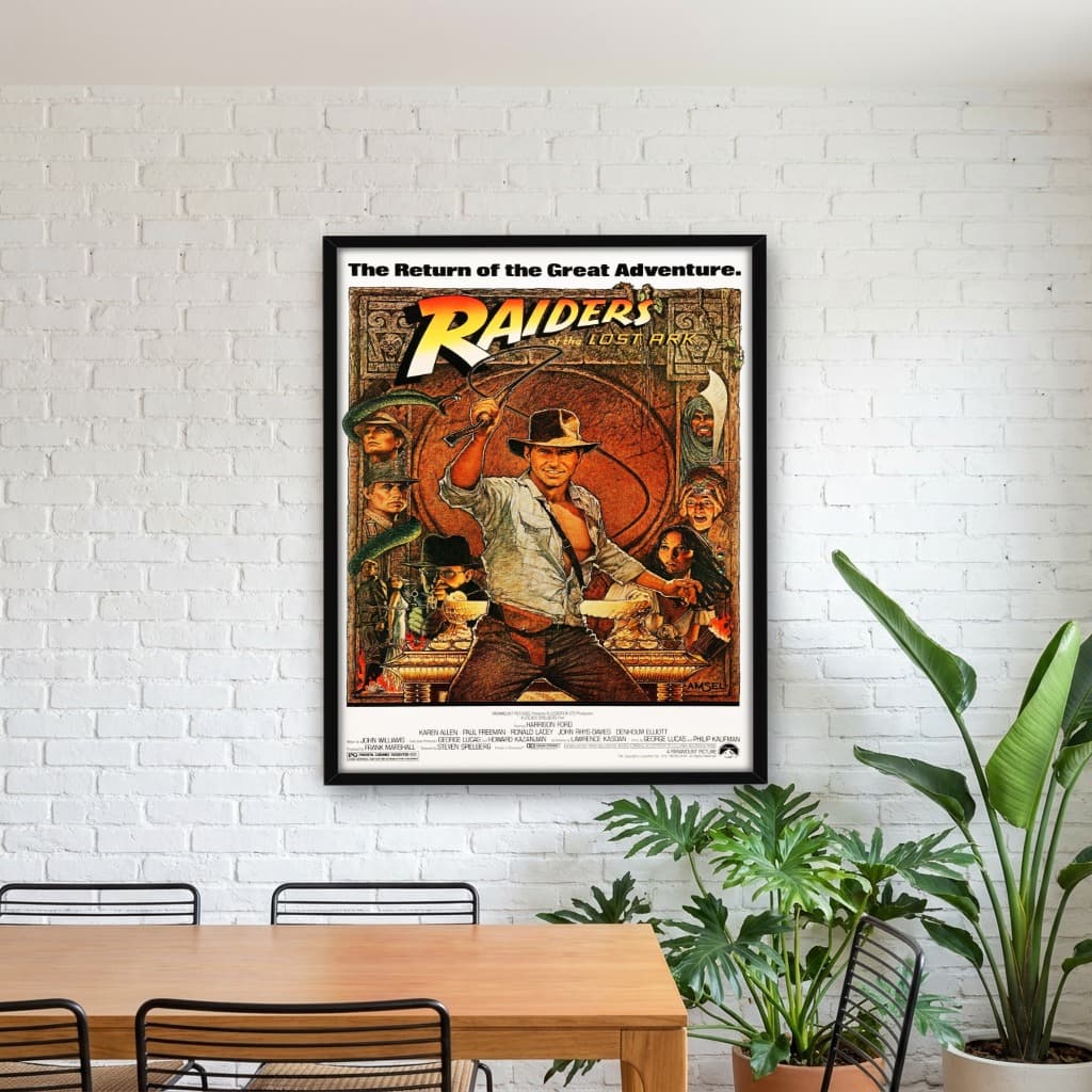 Quadro Decorativo Os Caçadores da Arca Perdida