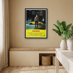 Quadro Decorativo Taxi Driver - Clássico