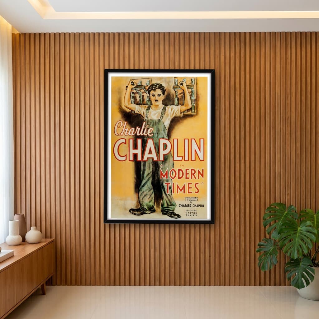 Quadro Decorativo Tempos Modernos - Clássico