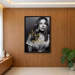 Quadro Decorativo Nasce uma Estrela - Lady Gaga
