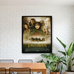 Quadro Decorativo O Senhor dos Anéis: A Sociedade do Anel (legenda)