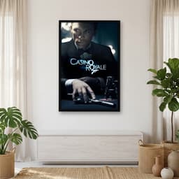 Quadro Decorativo 007 Cassino Royale