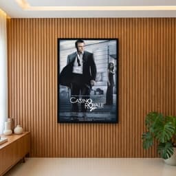 Quadro Decorativo 007 Cassino Royale