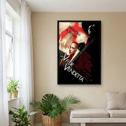 Quadro Decorativo V de Vingança