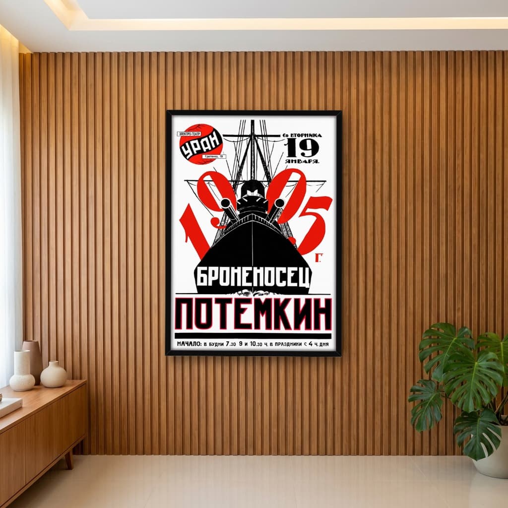 Quadro Decorativo O Encouraçado Potemkin - Clássico