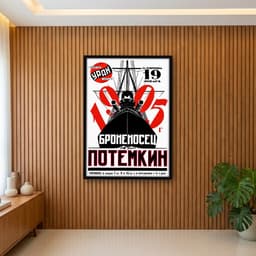 Quadro Decorativo O Encouraçado Potemkin - Clássico
