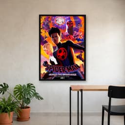 Quadro Decorativo Homem-Aranha Através do Aranhaverso