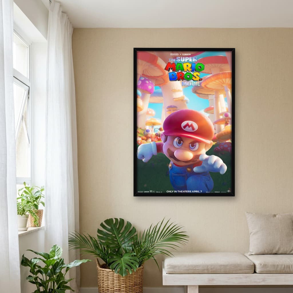 Quadro Decorativo Super Mario Bros. - O Filme