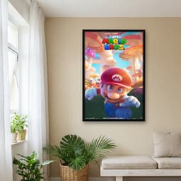 Quadro Decorativo Super Mario Bros. - O Filme