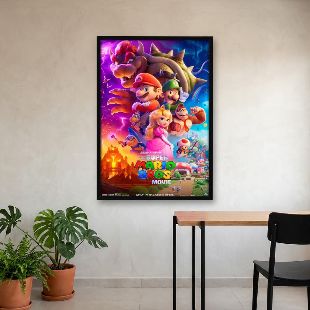 Quadro Decorativo Super Mario Bros. - O Filme