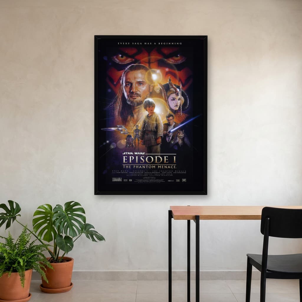 Quadro Decorativo Star Wars: Episódio I - A Ameaça Fantasma