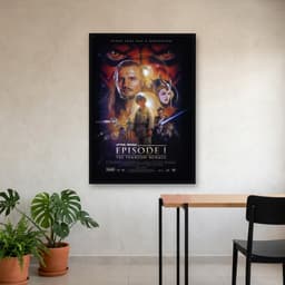 Quadro Decorativo Star Wars: Episódio I - A Ameaça Fantasma