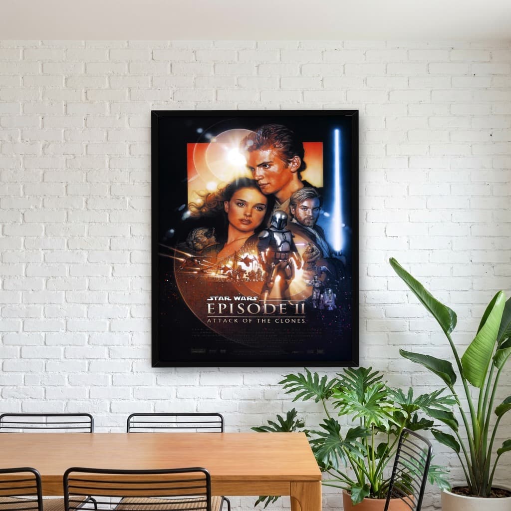 Quadro Decorativo Star Wars: Episódio II - Ataque dos Clones