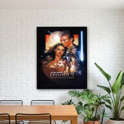 Quadro Decorativo Star Wars: Episódio II - Ataque dos Clones