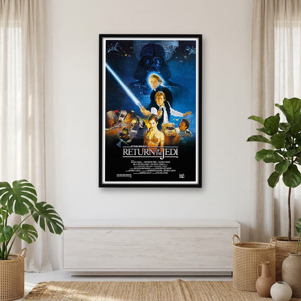 Quadro Decorativo Star Wars: Episódio VI - O Retorno de Jedi