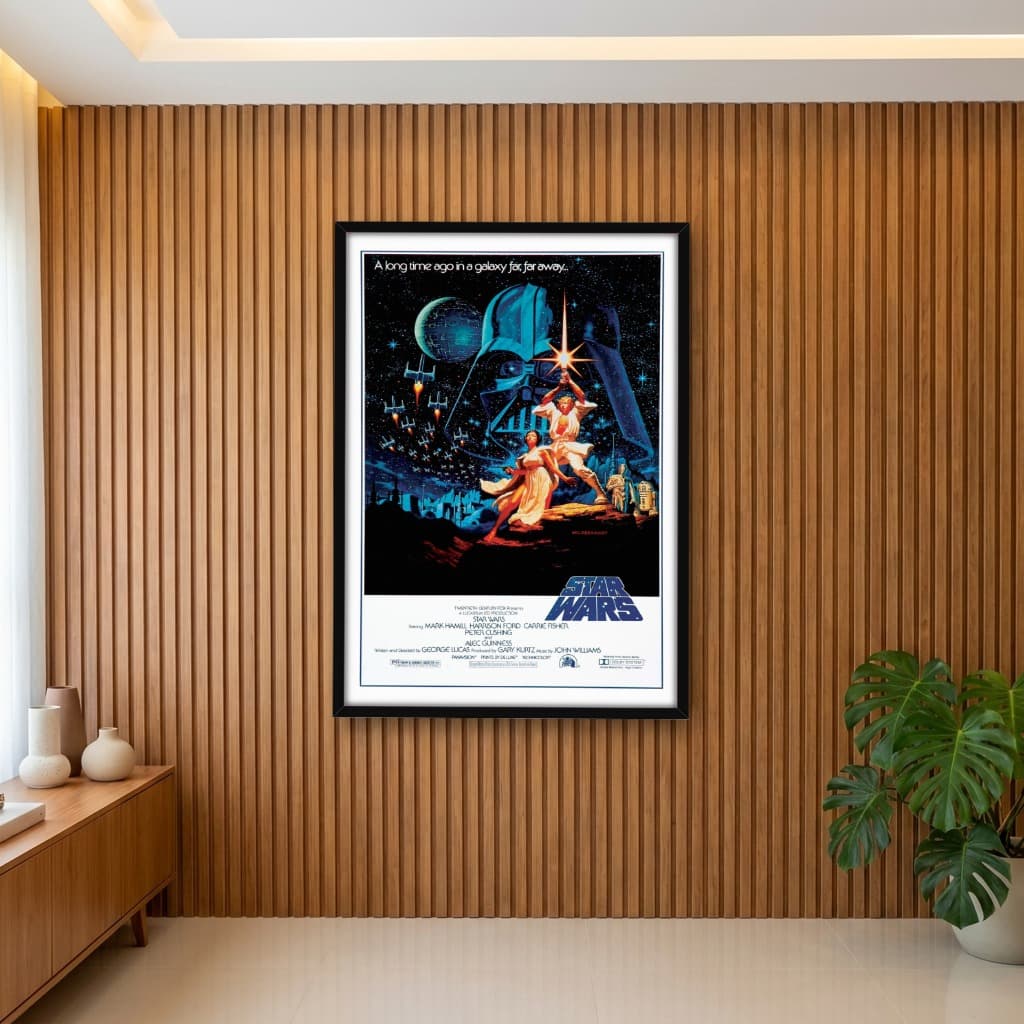 Quadro Decorativo Star Wars: Episódio IV - Uma Nova Esperança