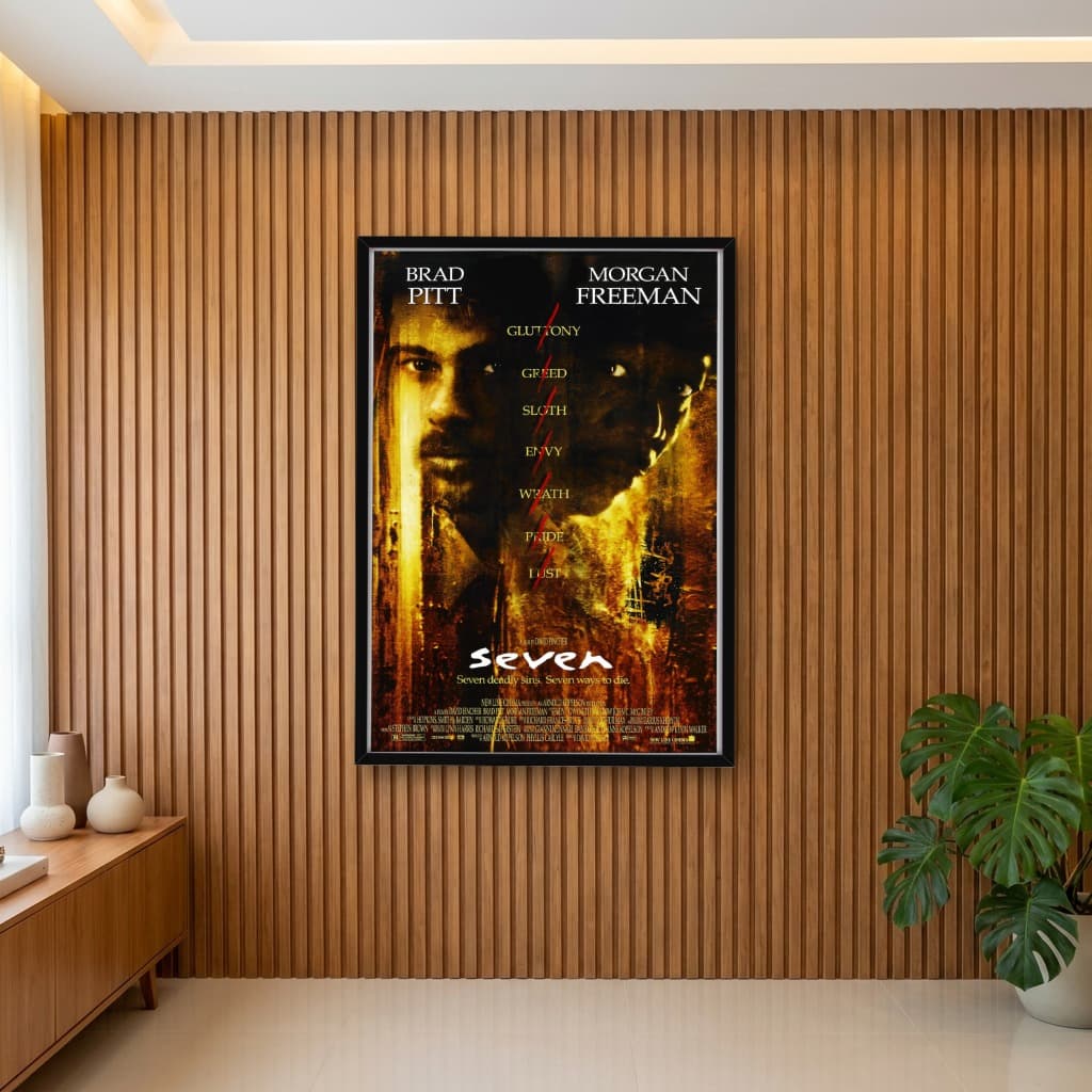 Quadro Decorativo Seven - Os Sete Crimes Capitais