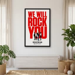 Quadro Decorativo Bohemian Rhapsody - We will rock you