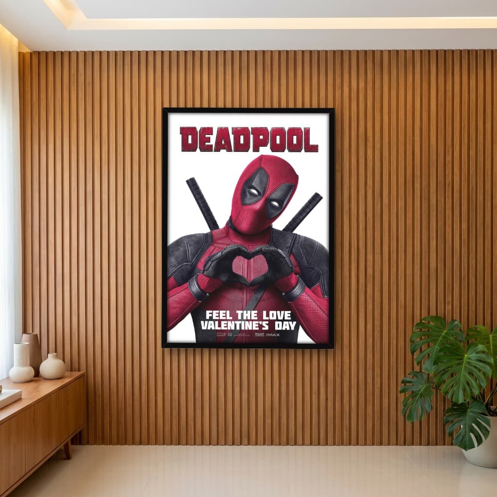 Quadro Decorativo Deadpool