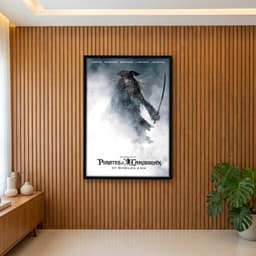 Quadro Decorativo Piratas do Caribe: No Fim do Mundo